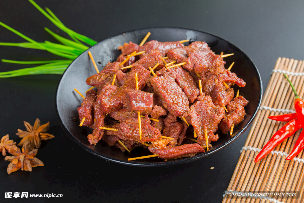 香辣牛肉丝 美味诱人