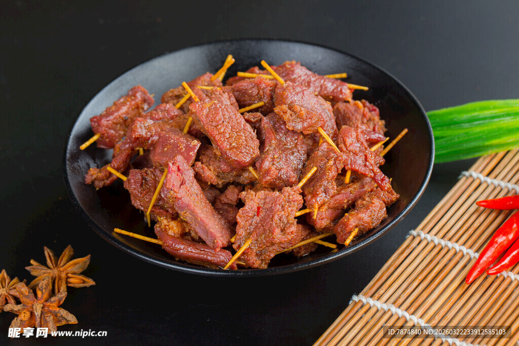 美味五香牛肉块