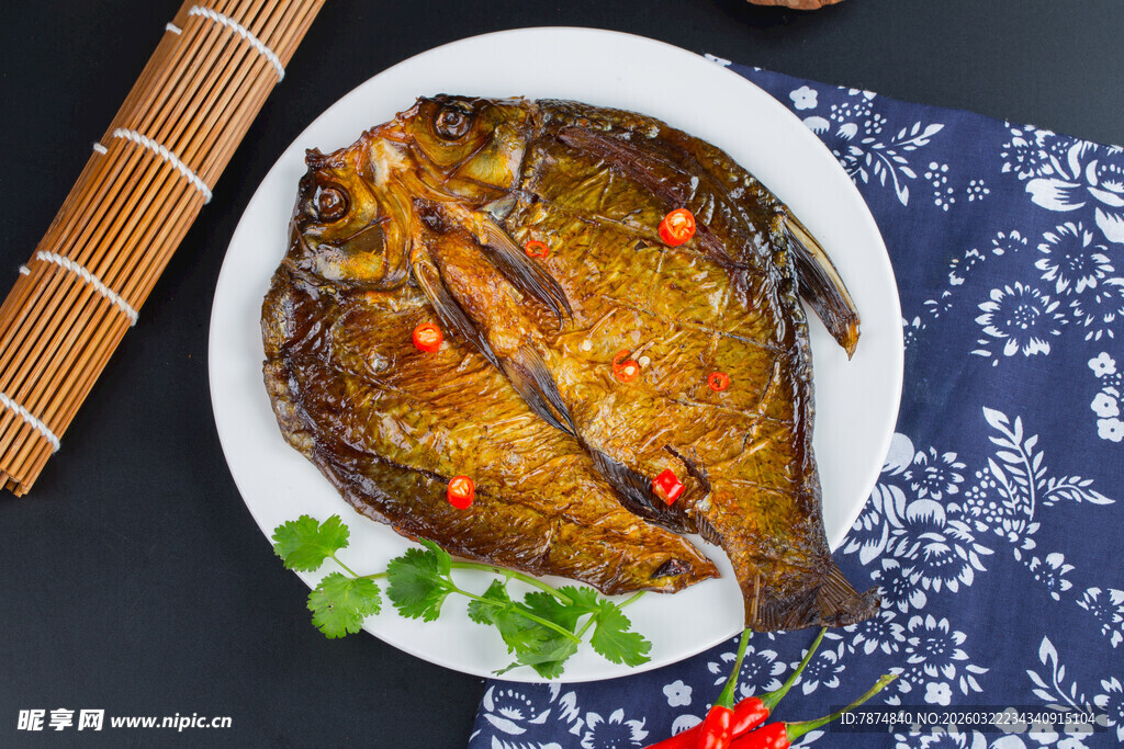 红烧扁鱼 鲜香美味佳肴