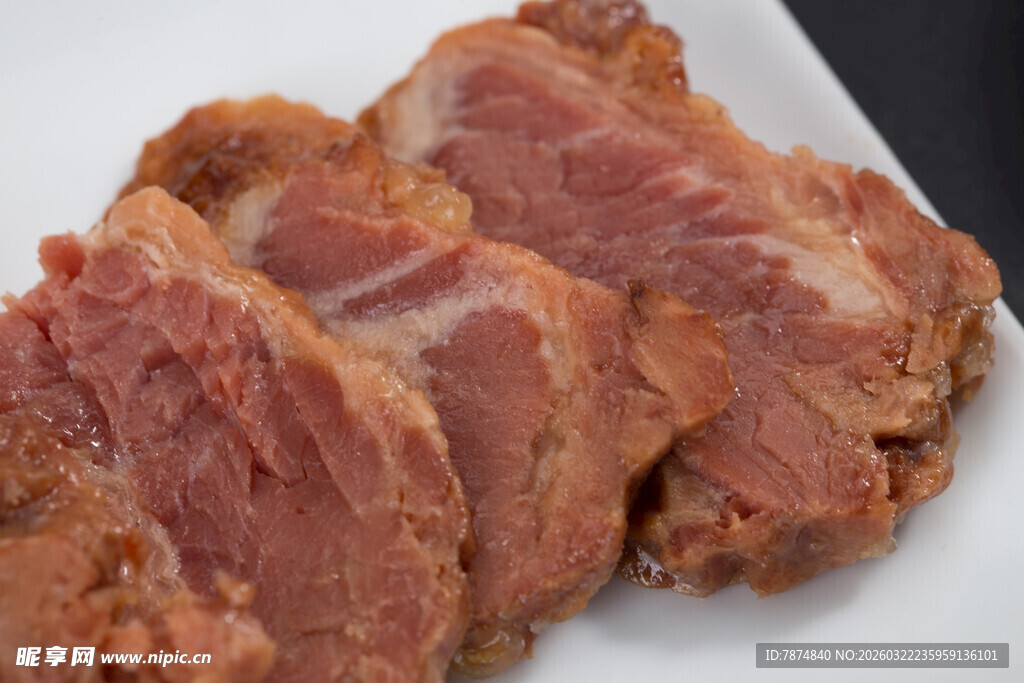 美味酱牛肉切片