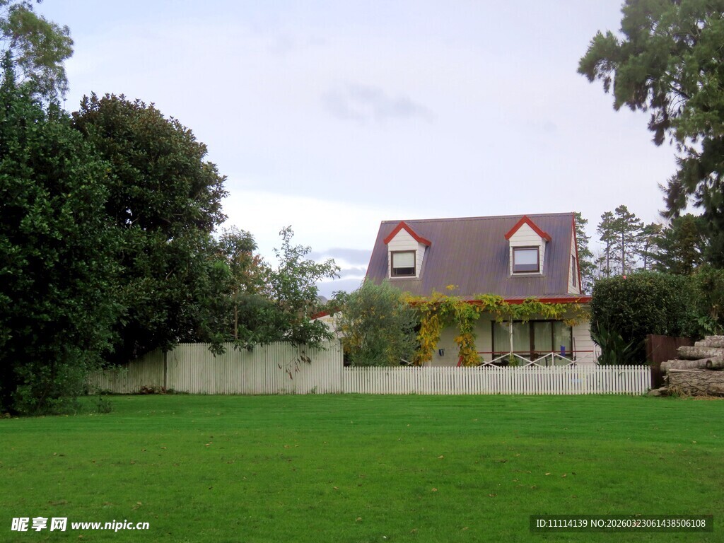 奥克兰小镇风景