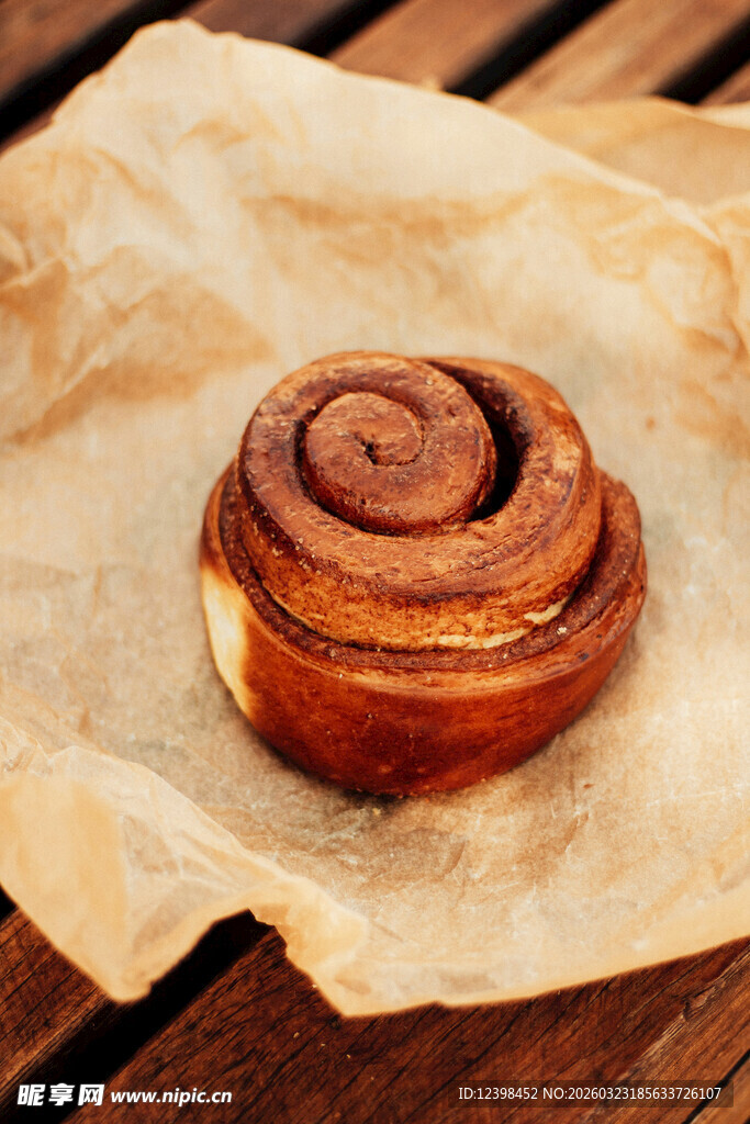 肉桂卷面包