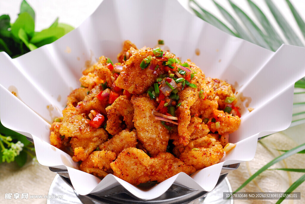 香辣美味鸡米花