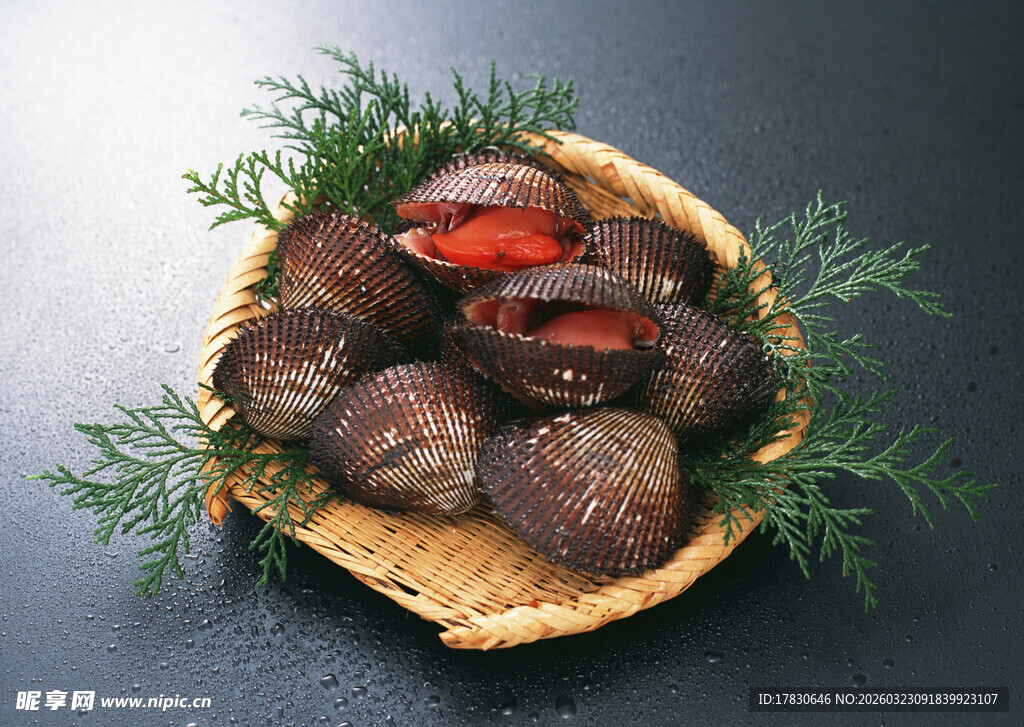 美味海鲜拼盘新鲜诱人