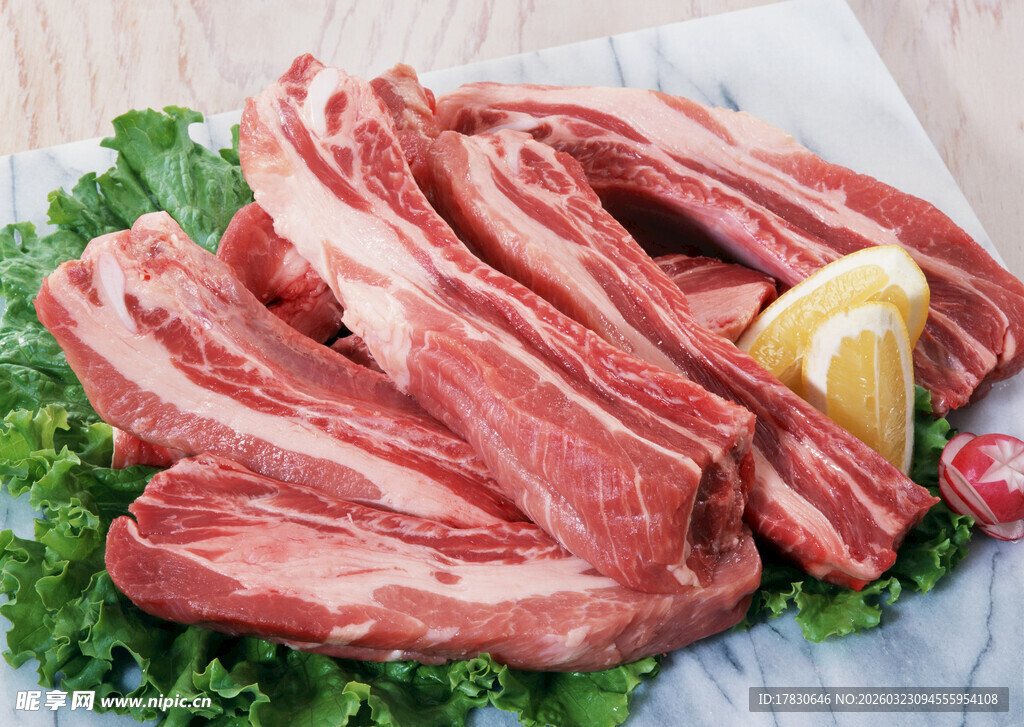 新鲜猪肉