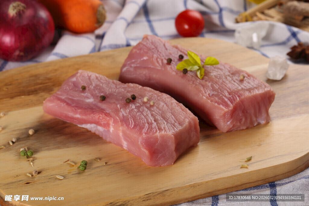 新鲜猪肉