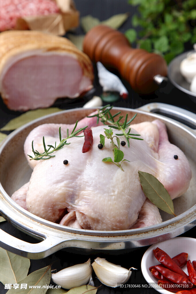 新鲜鸡肉