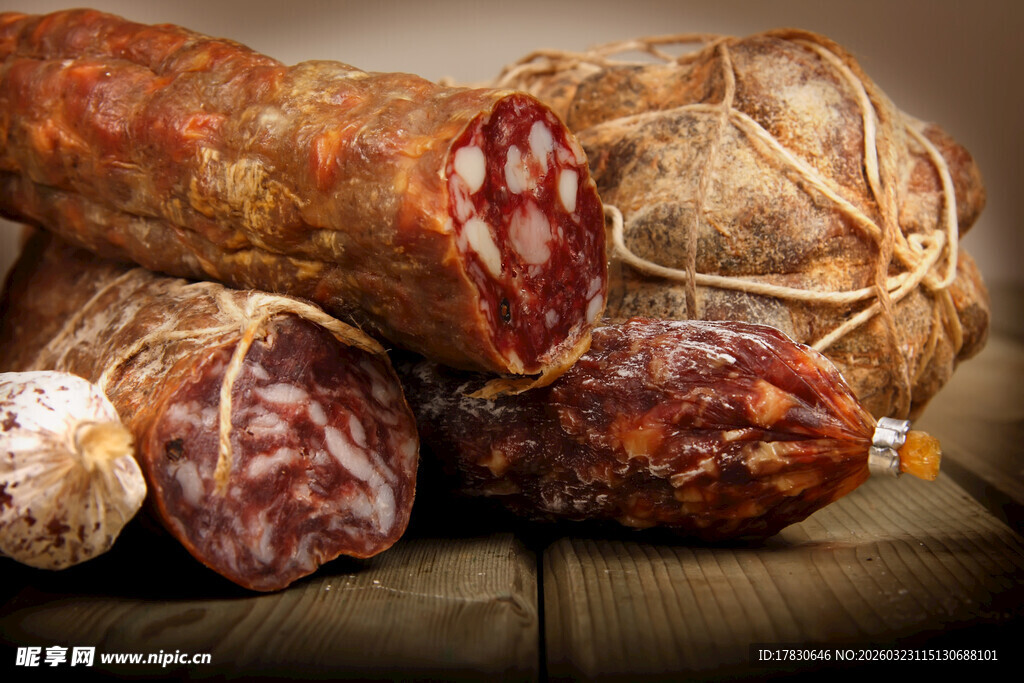 美味多样的特色风干香肠