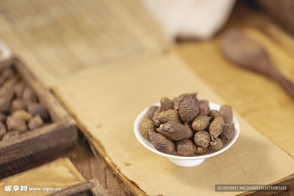 冬季健康养生中药胖大海