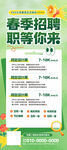 春季招聘海报