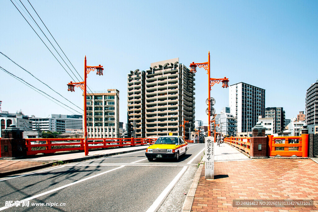 城市道路施工场景