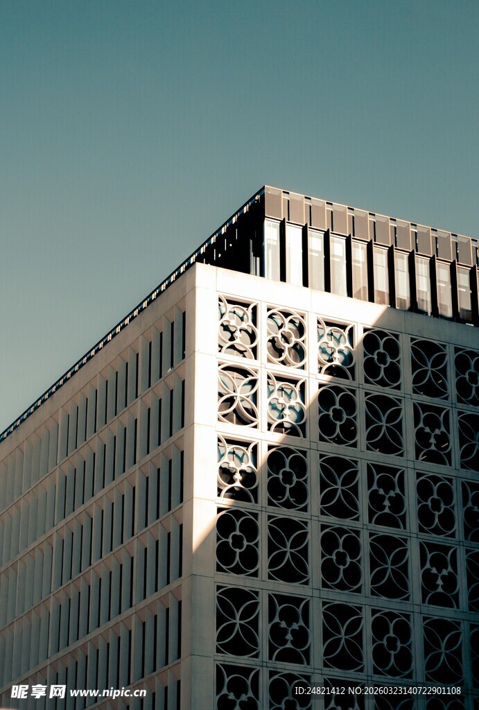 现代几何风格建筑外观