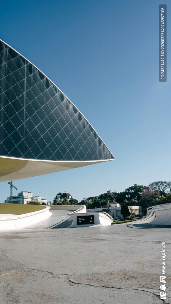 现代风格独特建筑外观