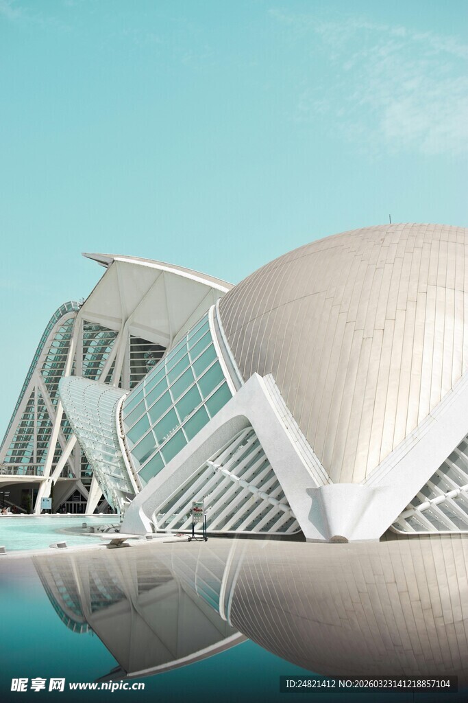 现代风格独特建筑外观