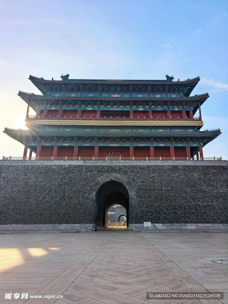 古城楼建筑景观