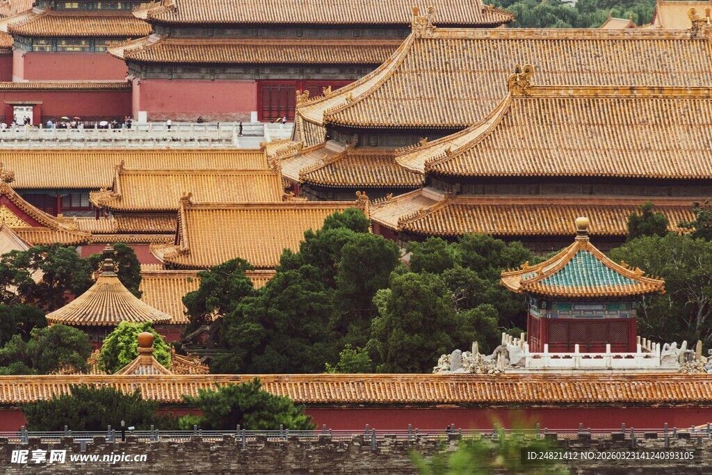 故宫古建筑群壮丽景观