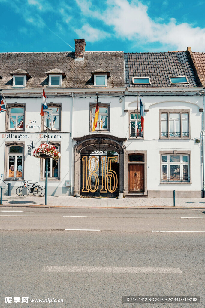 欧式风格街边建筑