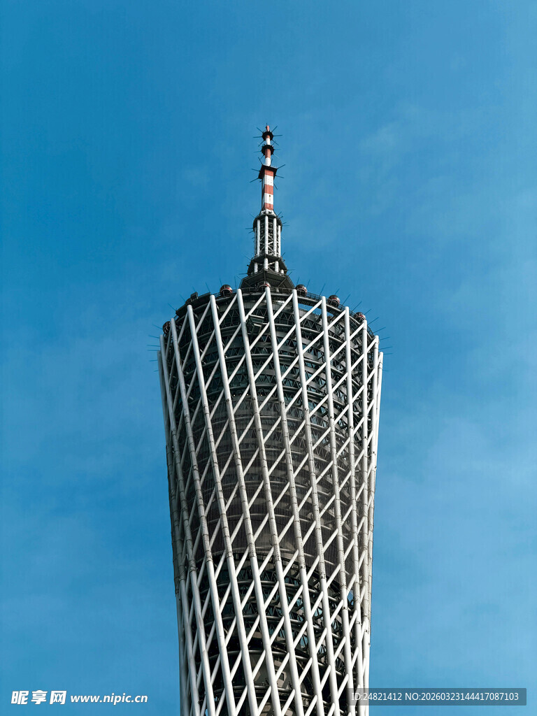广州塔特写