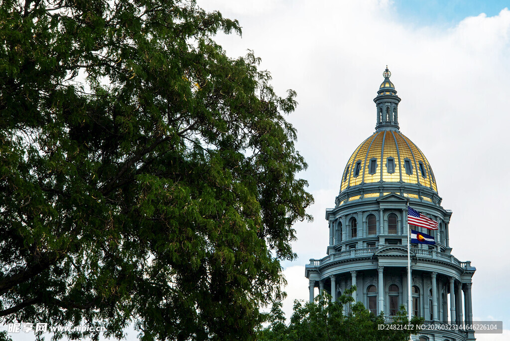 科罗拉多州议会大厦景观