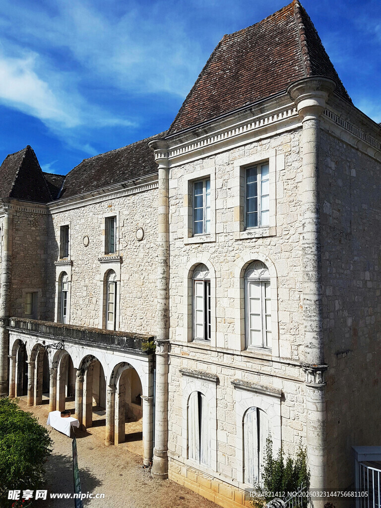 欧式古典风格庄园建筑