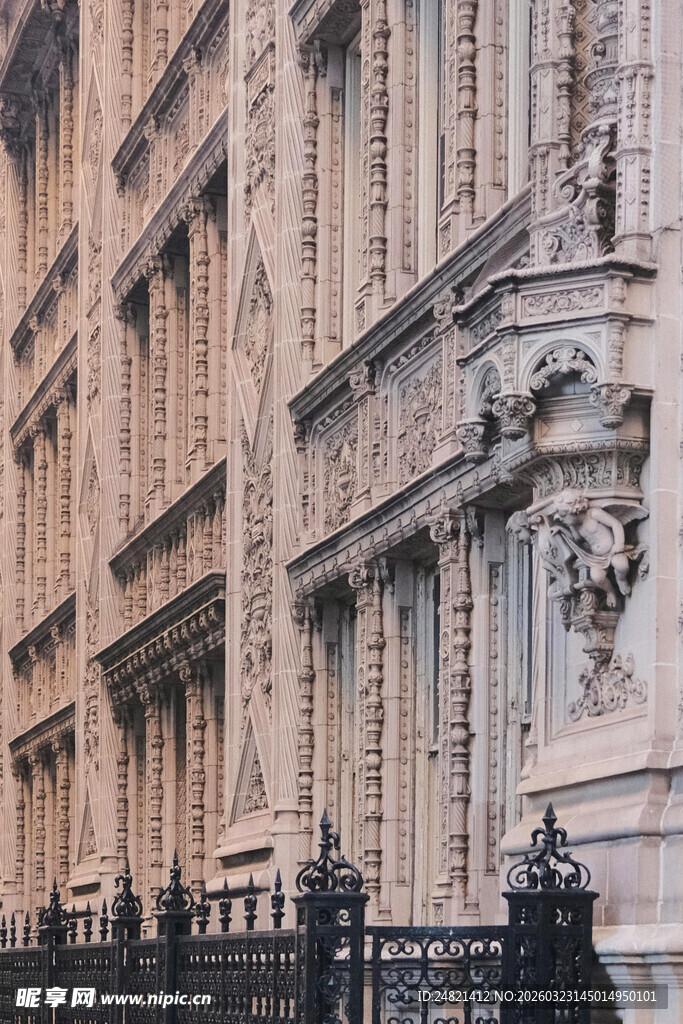 欧式古典建筑外观细节