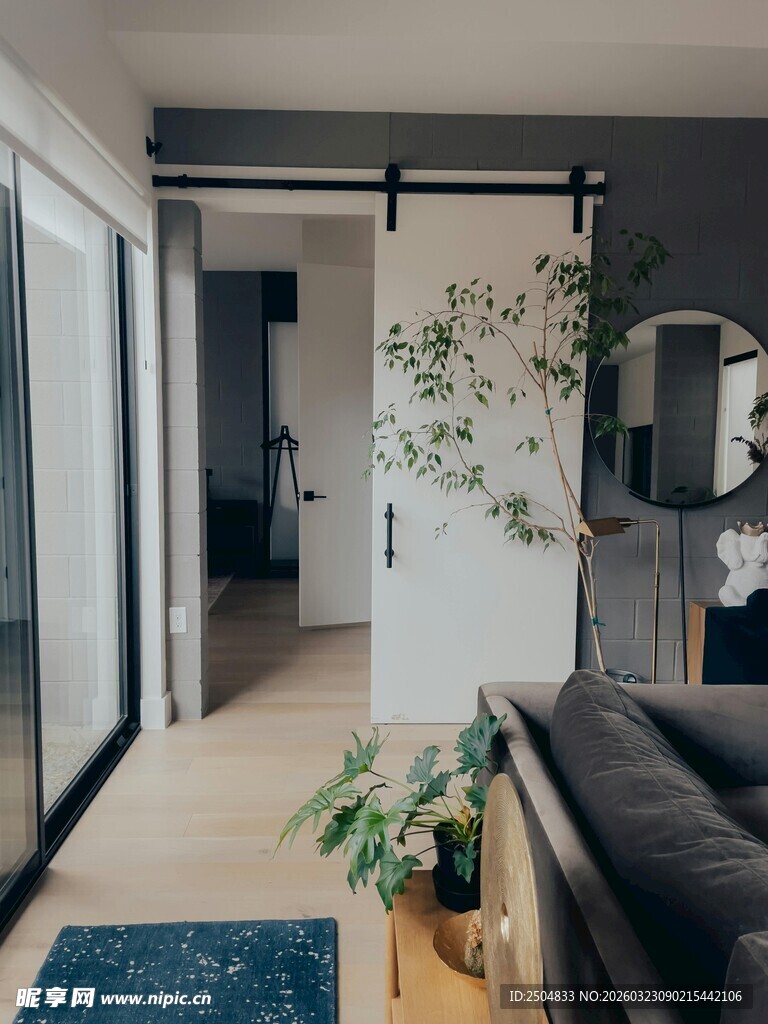 简约风客厅室内温馨一角