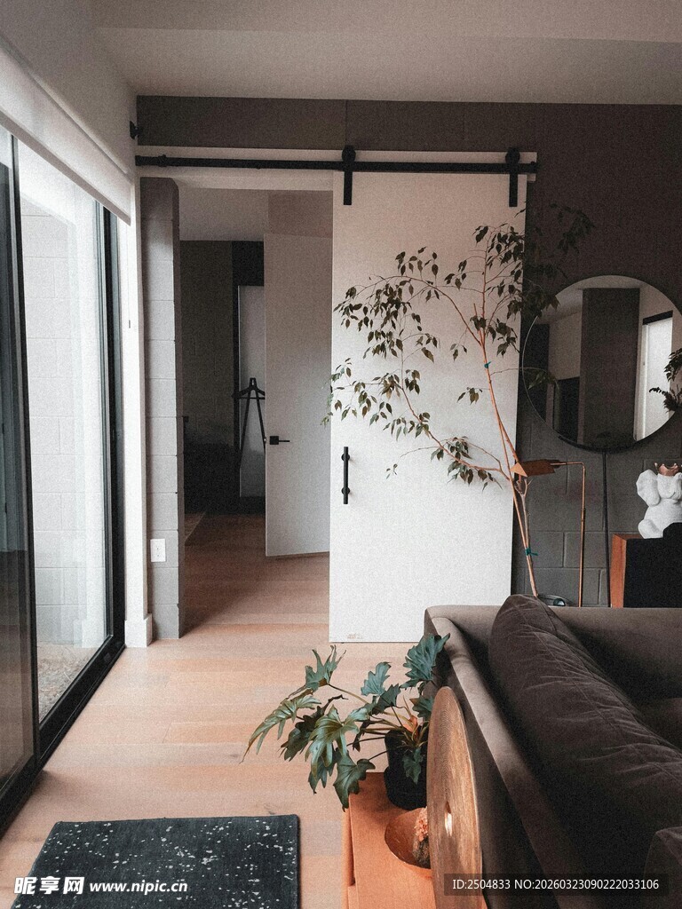 简约温馨的室内 居场景