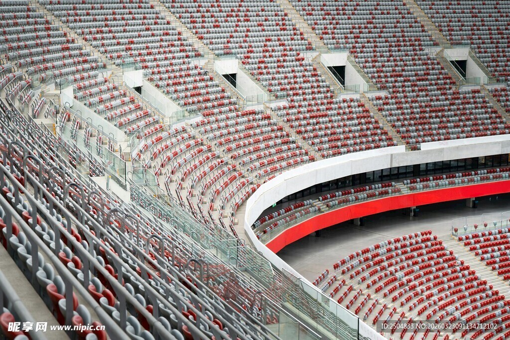 大型体育场内景