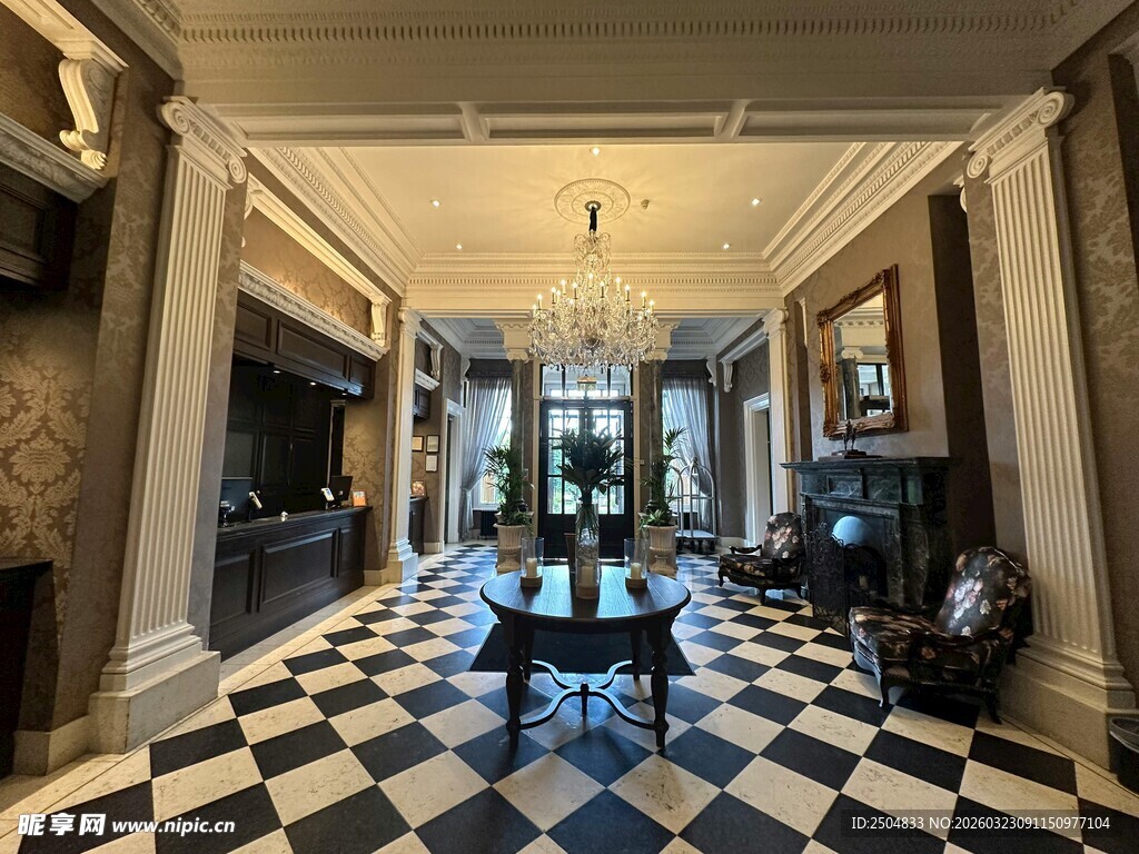 奢华典雅的欧式大厅
