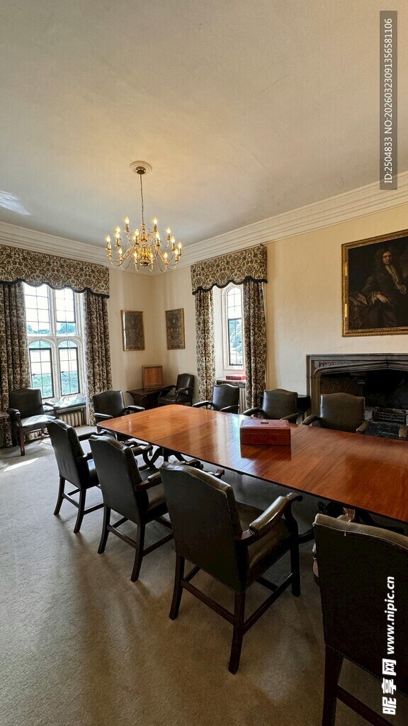 现代风格豪华餐厅室内景