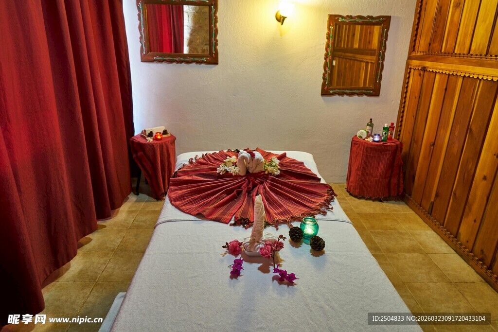 浪漫温馨的室内布置场景