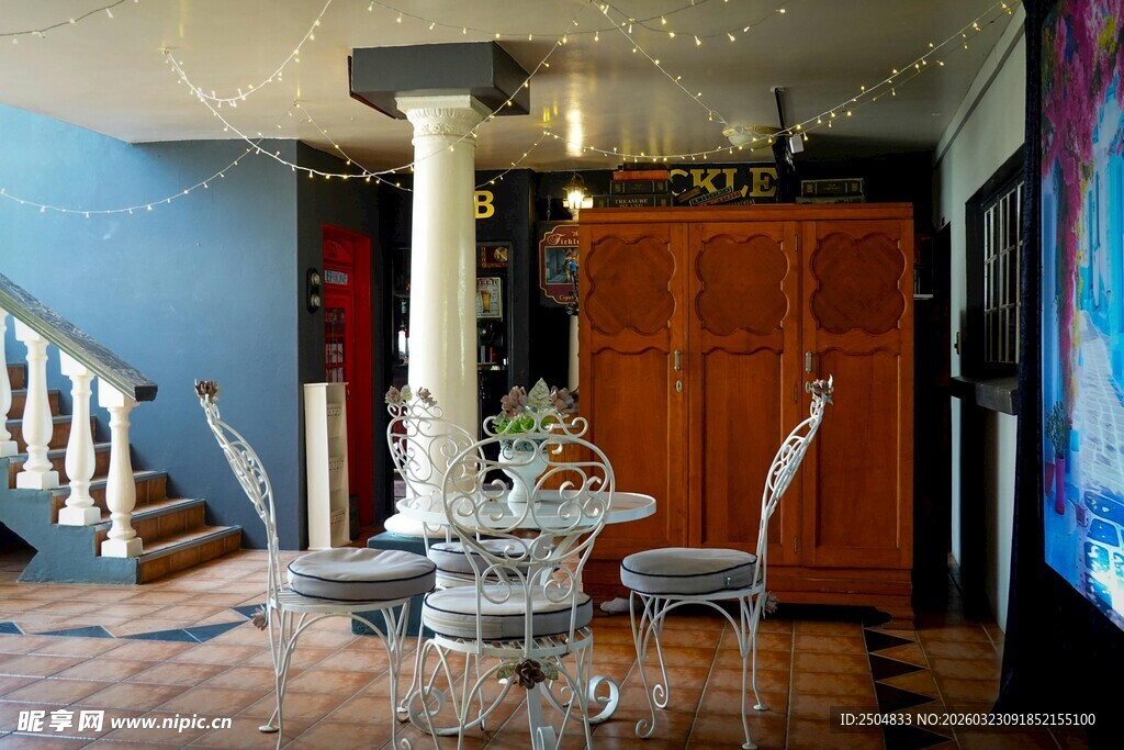 复古优雅室内 居场景