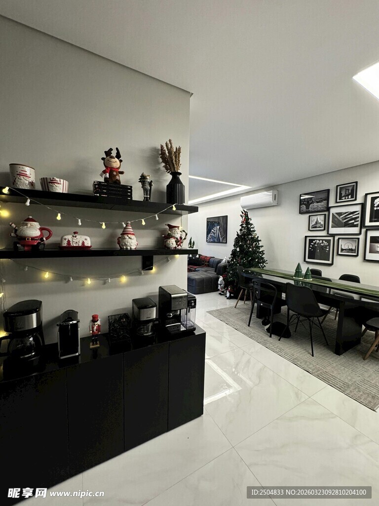 现代风格客厅室内场景展示