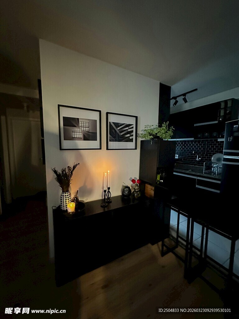 简约温馨室内一角装饰