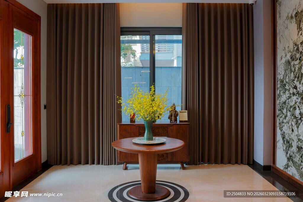 优雅玄关设计 尽显精致格调