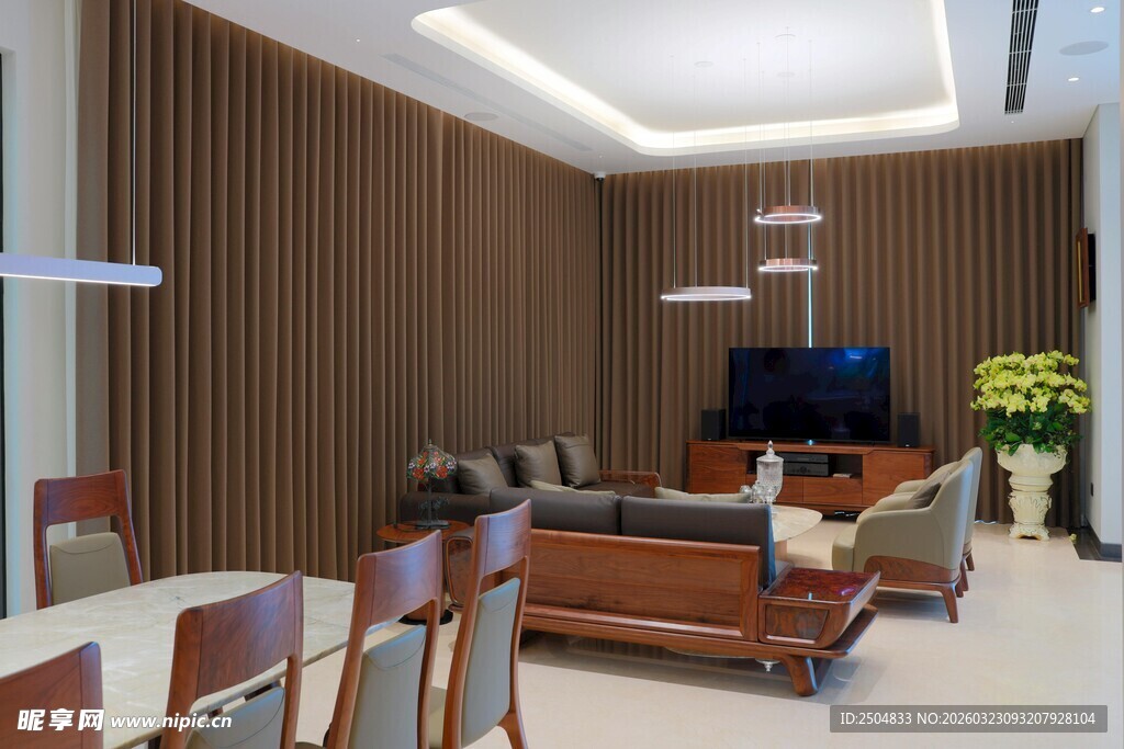 现代简约风格客厅展示