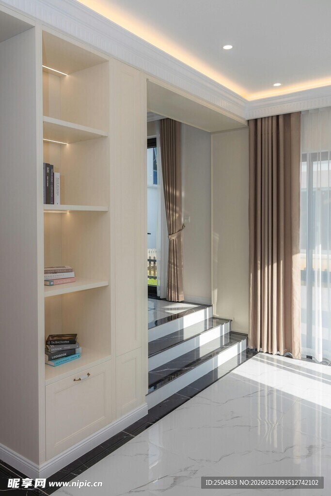 现代简约风室内楼梯设计