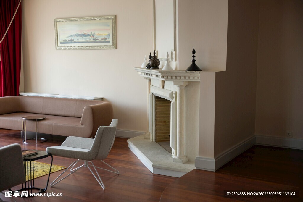 简约客厅室内装饰场景