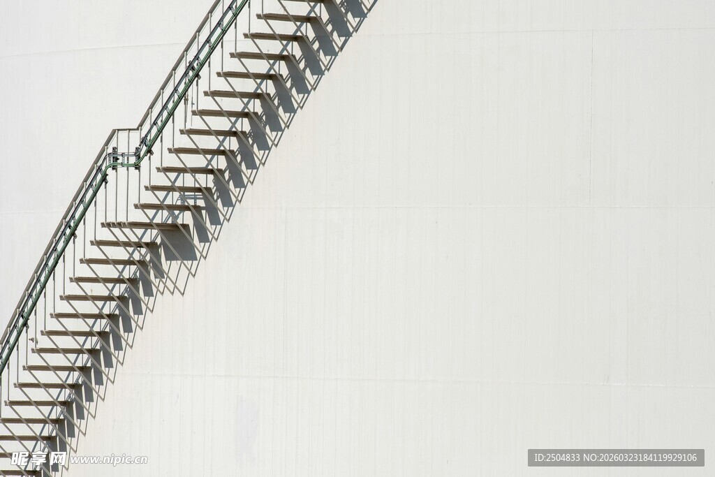 金属螺旋结构特写