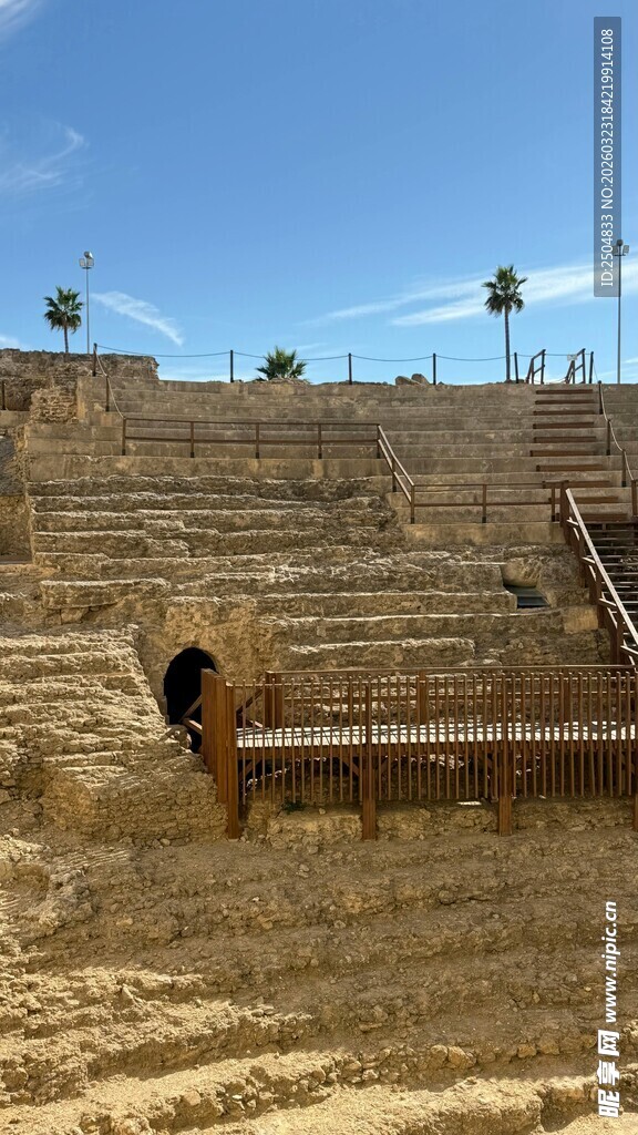 古老罗马露天剧场遗址