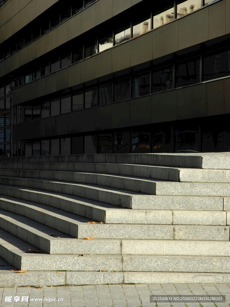 户外阶梯建筑景观