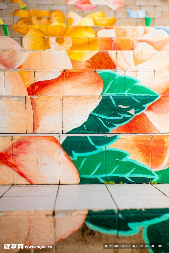 多彩瓷砖图案 视觉盛宴