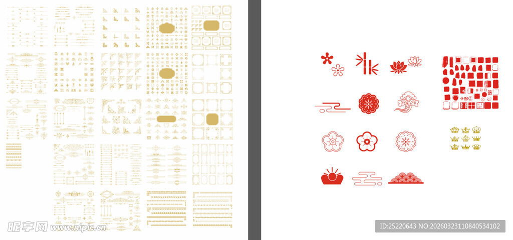 欧式各种图案设计素材