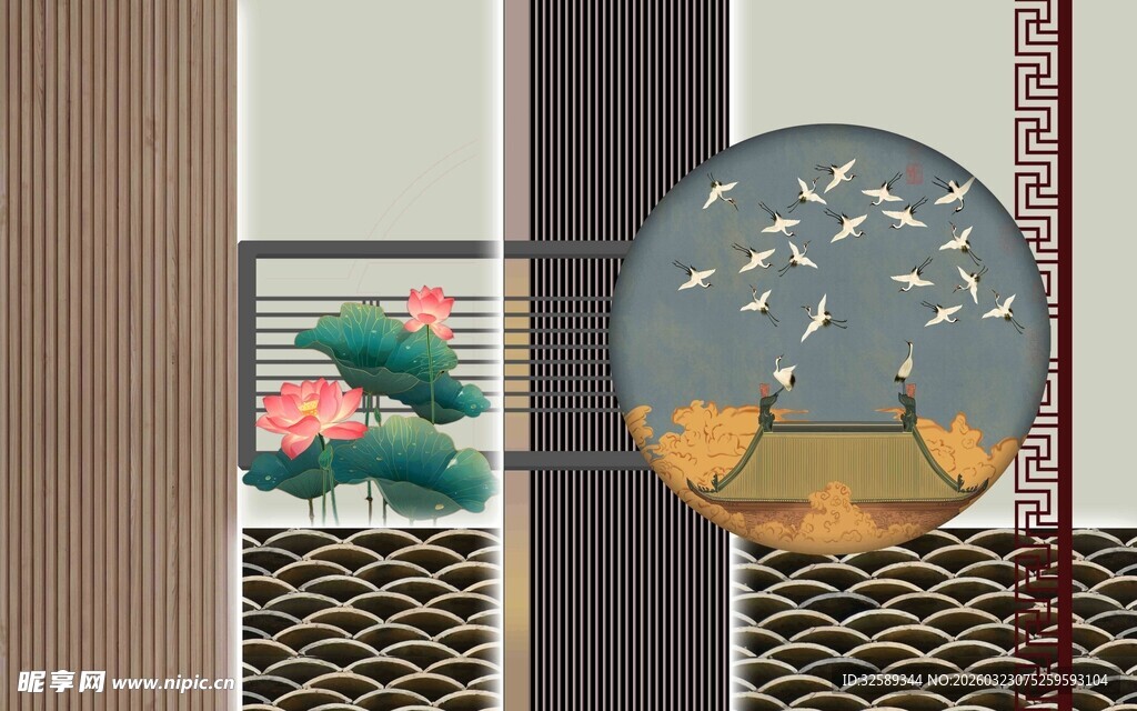 中式古典窗景雅致风情