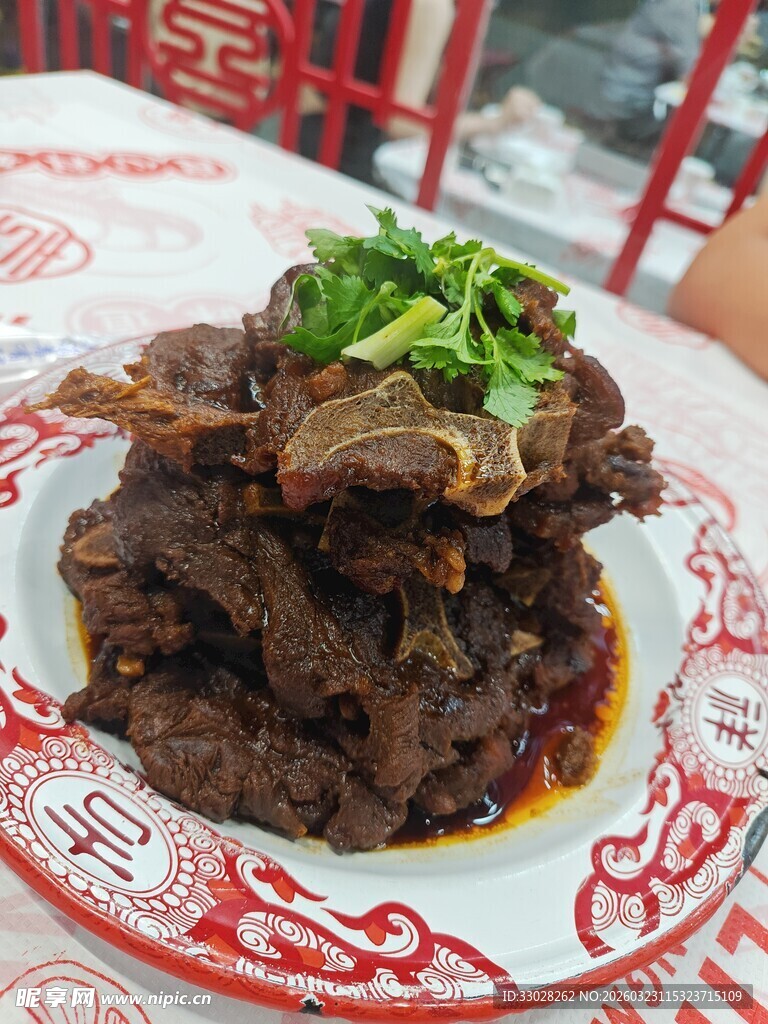 辣卤牛骨头