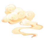 中国风系列手绘国潮风装饰祥云