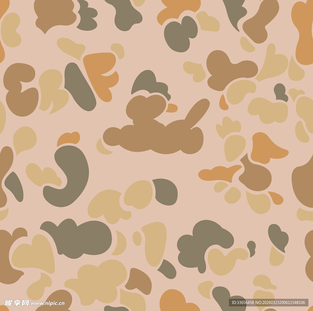 迷彩图案背景纹理