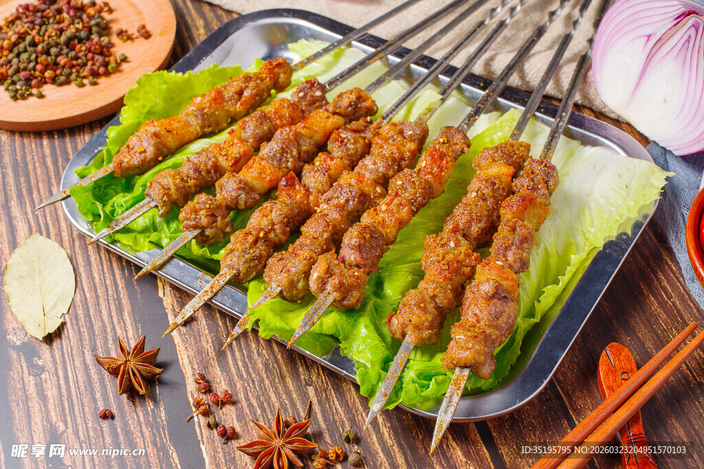 美味烤肉串