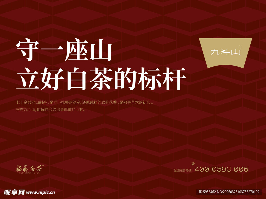 福鼎白茶九斗山