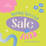 潮流节日促销图案元素